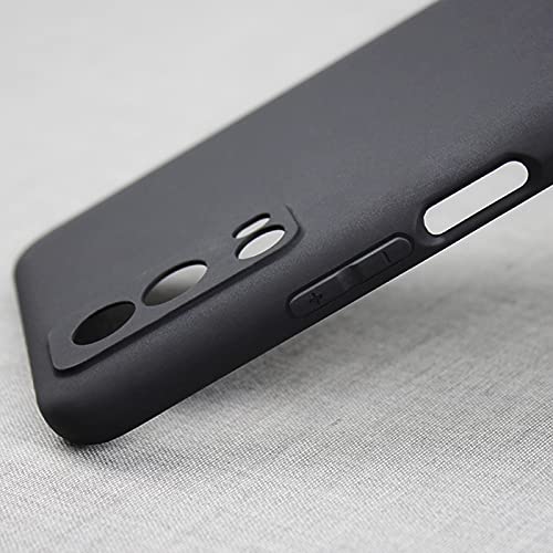 Image of Mobile Back Cover Case for IQOO 7 (Silicone Case|CameraProtection|Black SC1510)