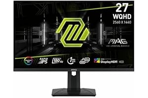 MSI Optix MAG274QRF-QD: Unparalleled Gaming Experience with Uncompromised Speed