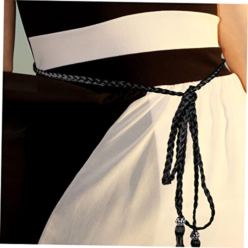 5pcs Woven Tassel Waistbands for Women Bohemian Dress and Skirt Belts Lightweight Multi Color Waist Accessories for Casual and Fashion Outfits4