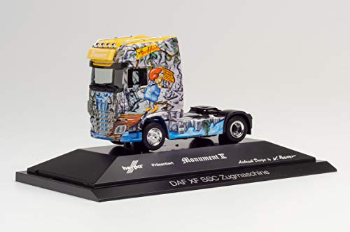 Tracteur routier miniature DAF XF Euro 6 Facelift Herpa à l'échelle HO Brunner Transport