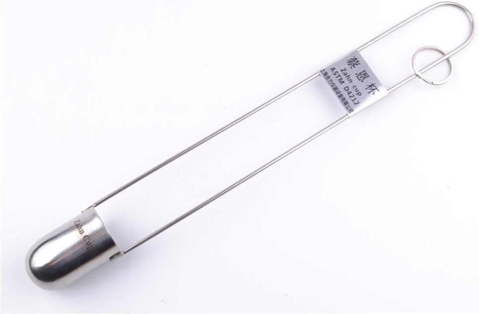 Zahn Cup Viscometer Dip Type Immersion Viscosity #1/#2/#3/#4/#5 Cup Stainless Steel 44ml (NO.1 Cup)