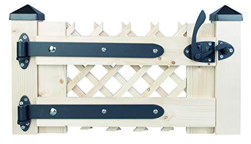 Gah-Alberts Ovado Door Hinge Zinc-Coated and Plastic-Coated Basalt Grey Rolle 16 mm / 600 mm, Steel - Image 3