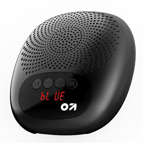 GOBOULT Bassbox Q5 Bluetooth Speaker with 5 Watt BoomX Audio, Up to 18Hrs Playtime, Type-C Charging, TF Card/USB &amp; BT 5.4 Compatible, Made in India Portable Speaker (Pure Black)