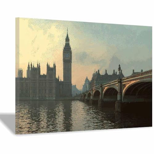 Pont de jardin pour salon CUDAOO : tableau sur toile haut de gamme