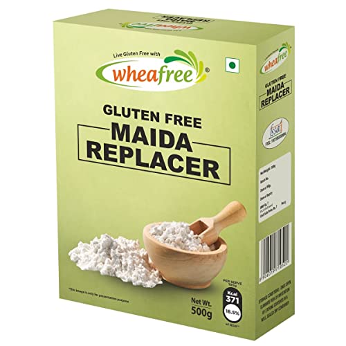 Image of Wheafree Gluten Free Maida Replacer Flour - Pack of 2 (500g Each) | All Purpose Flour | Wholesome Ingredients