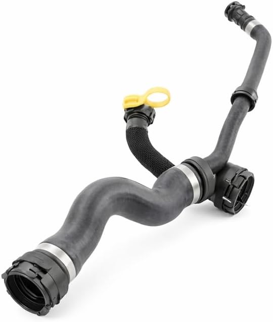 Genuine OEM Upper Engine Coolant Overflow Hose Radiator Primary Reservoir For BMW F01 F02 F06 F07 F10 F12 F13 535i GT xDrive 640i Gran Coupe 740i 740Li Base 2010-2019 3.0L L6 Turbo
