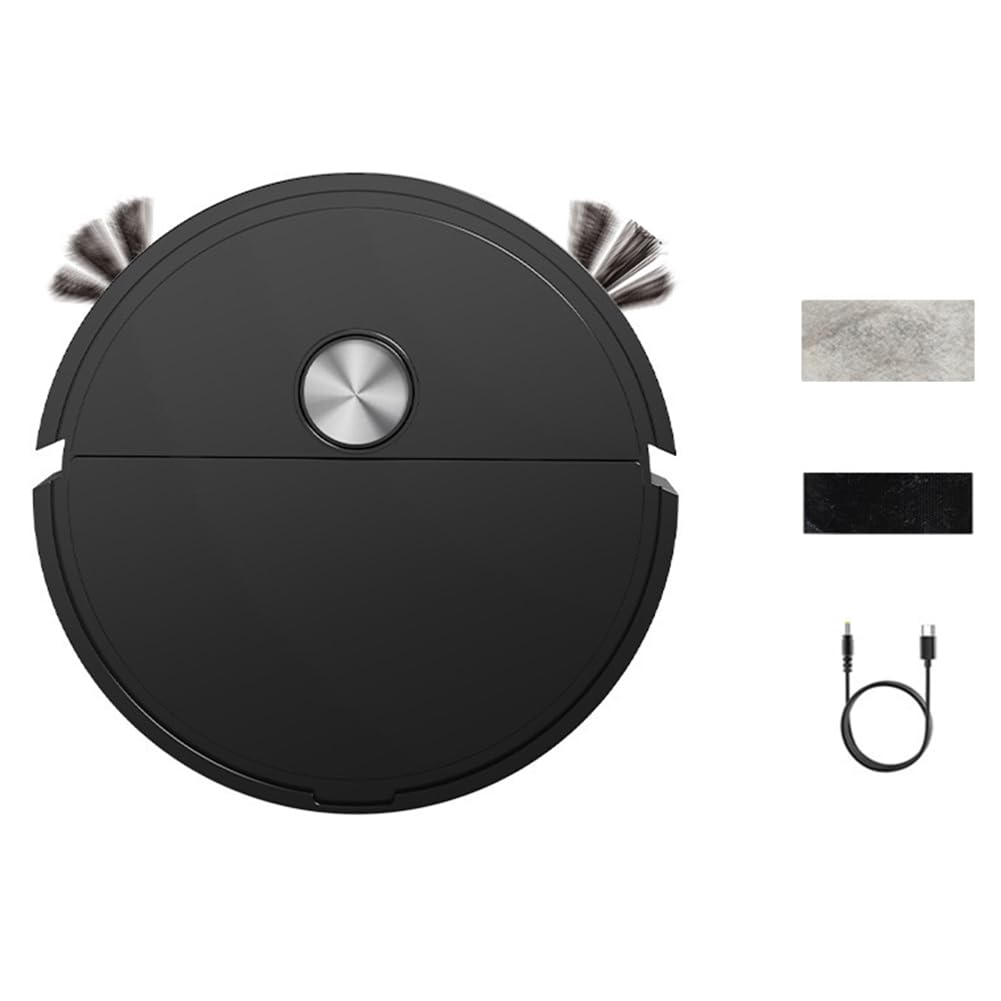 Aundhegrtt Smart Home Robot Vacuum Cleaner with USB Rechargeable Mop Sweeping Functionality