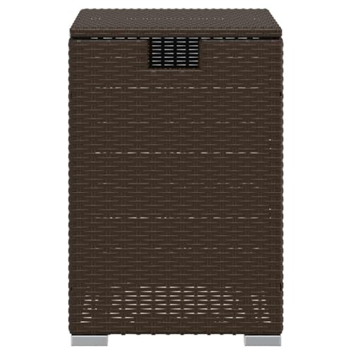 Mesa auxiliar de plástico resistente a la intemperie para terrazas pequeñas y balcones 6