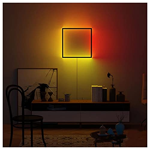 Applique murale d'allée et de chambre créant une ambiance lumineuse chaleureuse avec option RVB