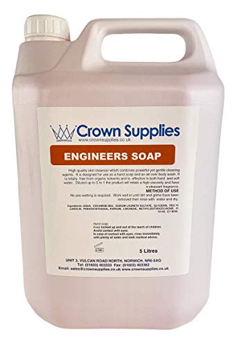 Engineers Hand Soap and Body Wash Solvent Free Liquid 5 Litre Crown Supplies