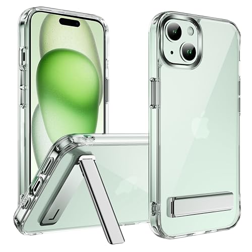 Coque iPhone 15 support réglable pour éviter les chutes et poser son écran