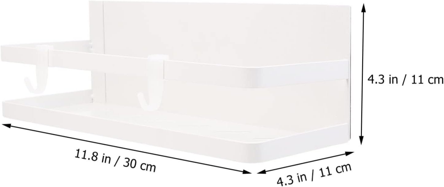 1セット庫 式 庫 サイドシェルフ ホワイト 取り付 簡 で なし 用可能な