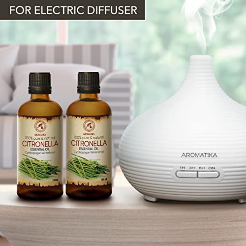 Aceite Esencial de Citronela 100 ml Botella de Vidrio miniatura 6