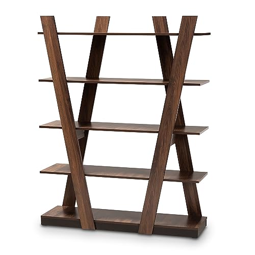 Baxton Studio Michio 5-Shelf 61-inch H Display...