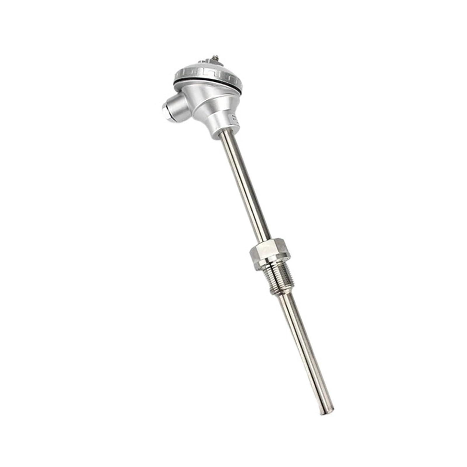 SSIMOO Sensor de Temperatura Tipo K WRN-130/230 transmisor de sonda termopar RTD de Platino blindado de Acero Inoxidable a Prueba de explosiones Kindly(Size:WRN230-300mm)