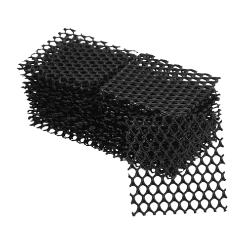 Hemobllo 50piezas Malla De Plástico Rígido Tapete De Drenaje para Macetas De Bonsái Protección Acumulación De Tierra Viveros De Suculentas Rejilla Cuadrada para Plantas Evita La Pérdida De