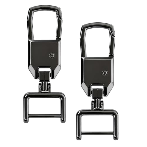 Image of Storite Heavy Duty Metal Carabiner Keychain with Swivel Key Ring, Premium Key Holder for Car, Home & Office Keys