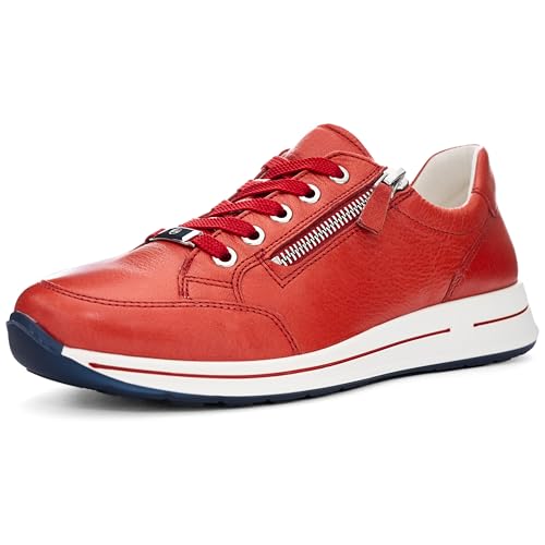 ara Damen Osaka Sneaker, Flame, 40 EU Weit