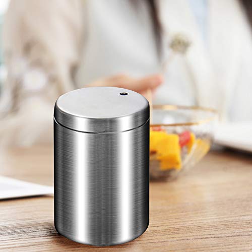 image for VIVP Toothpick Holder, Stainless Steel Toothpick Holder Dispenser, Thi
