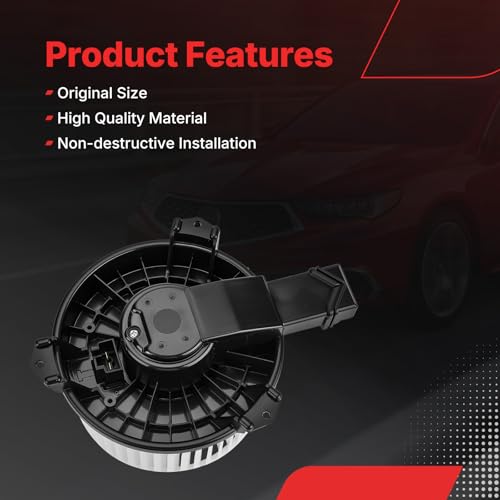 Image of 700260 HVAC Heater Blower Motor Assembly for 2013-2015 Honda Civic, 2013-2017 Honda Accord,2012-2016 Honda CR-V /2014-2017 Acura ILX,2015-2017 Acura RDX Replaces# HO3126115, PM4038, 79310T0AA01