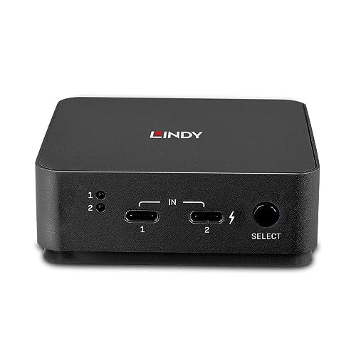 Lindy Switch Kvm 42321, 2 Porte, 4K Ultra Hd, Grigio - 2