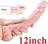 Super 10 inches Soft Realistic Sleeve Extender Sheath for Men Male Enhancement Extension Sleeve Massage Flesh Color #2