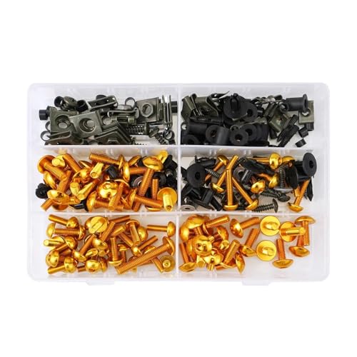 �t���t�F�A�����O�{���g�L�b�g Compatible With Aprilia For RS125 For Tuono V4 1100 1000R For RSV4 RR For RSV1000R RSV Mille �I�[�g�o�C�t�F�A�����O�{���g�l�W��t�i�b