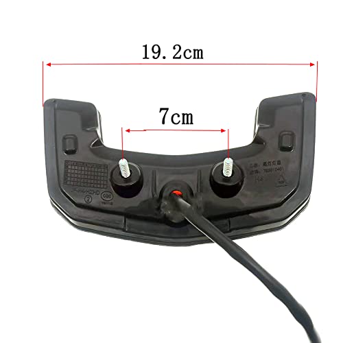 BATLAM Luz De Sinalização Traseira De Motocicleta Luz De Stop Traseira 12V Para Motocicleta