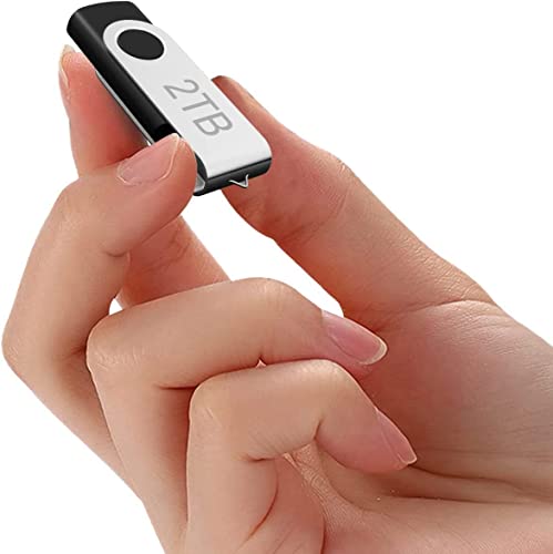 Usb Flash Drive 2Tb Portable Thumb Drives Usb Memory Stick Large Storage 2000G Usb Drive External High-Speed Jump Drive, Swivel Bulk Zip Drive For Pc/Laptop #TOP2