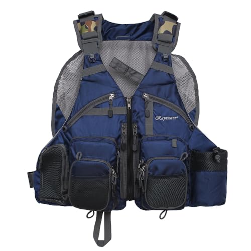 Raprance Fly Fishing Vest Backpack - Adjustable Lightweight ...