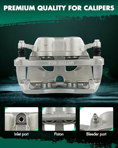 Image of SCITOO 18B5175 Rear Left Driver Side Brake Caliper Fits For Dodge For Ram 2500 2009-2010,For Dodge For Ram 3500 2009-2010 (SRW),For Ram For 2500 2011-2018,For Ram For 3500 2011-2018 (SRW),1PC