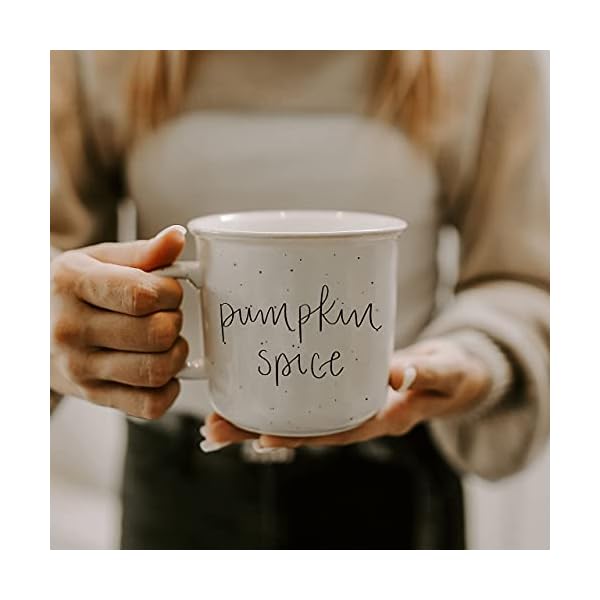 Sweet water decor fall coffee mugs seasonal 16oz ceramic campfire coffee cup microwave dishwasher safe autumn mug great for halloween pumpkin spice lattes thanksgiving pumpkin spice  urban country home decor