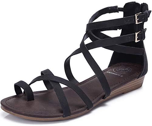 ankle strap flat sandals amazon