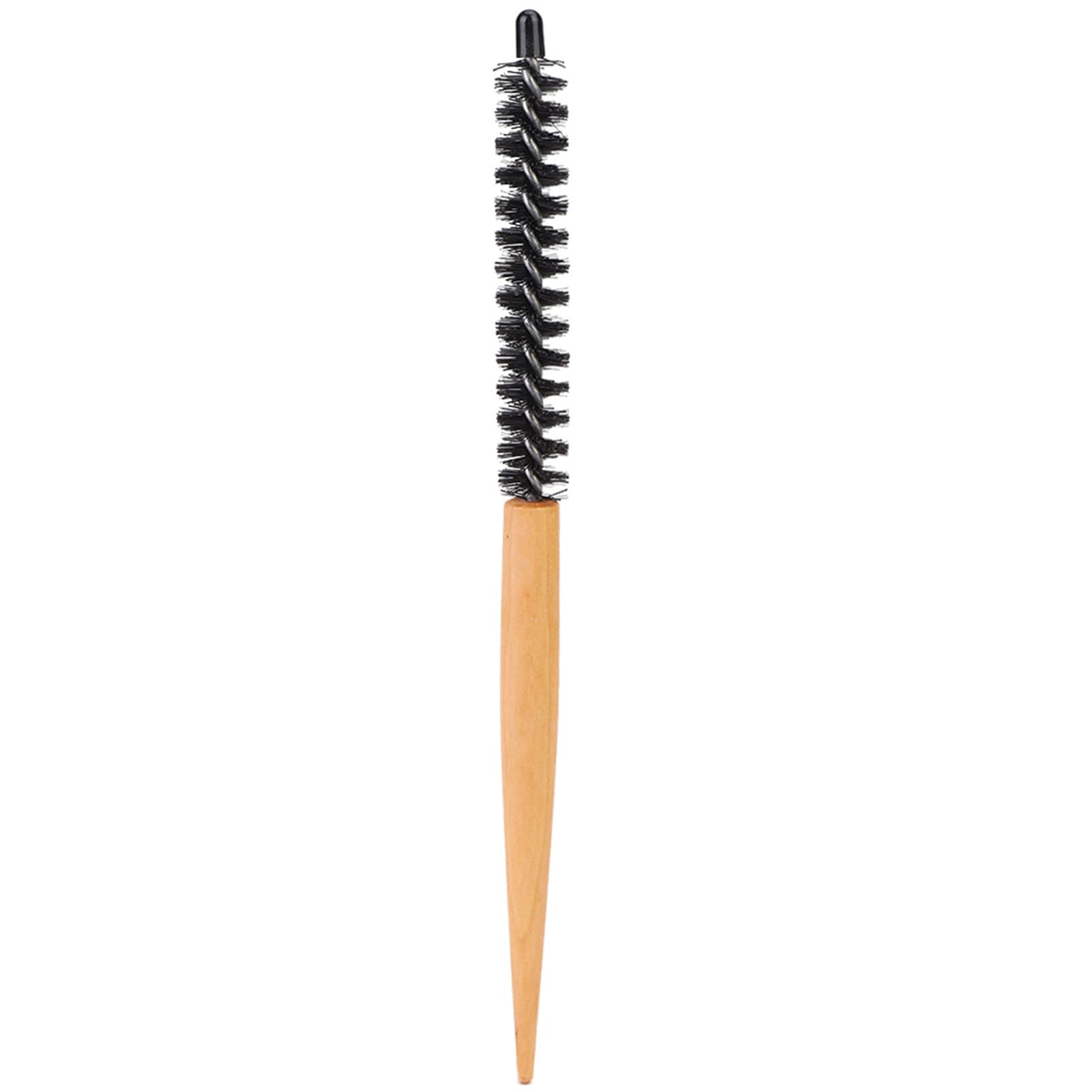 Mini Quiff Roller Round Hair Brush with Nylon Bristles for Blow Drying, Volume, Curling & Straightening (Pack of 1)-image-6