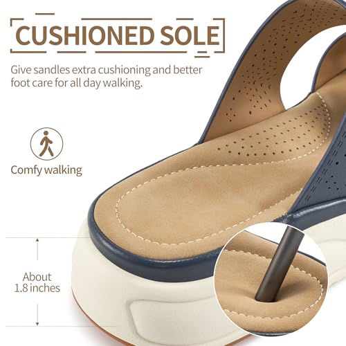 Womens Sandals Dressy Walking: Comfortable Dress Slide Women - Summer Outdoor Platform Sandals3