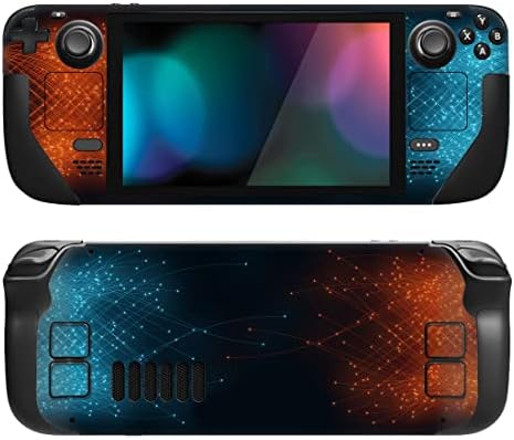PlayVital Full Set Protective Skin Decal for Steam Deck, Custom Stickers Vinyl Cover for Steam Deck Handheld Gaming PC - Tear Down