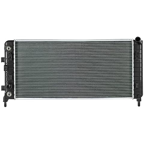 SPELAB Radiator - Fits Chevrolet Impala, Monte Carlo, Buick Allure, Lacrosse - 3.5L, 3.6L, 3.9L V6 - Replaces OEM part numbers GM3010484, 10344419, 92827, 040876440234 Cover