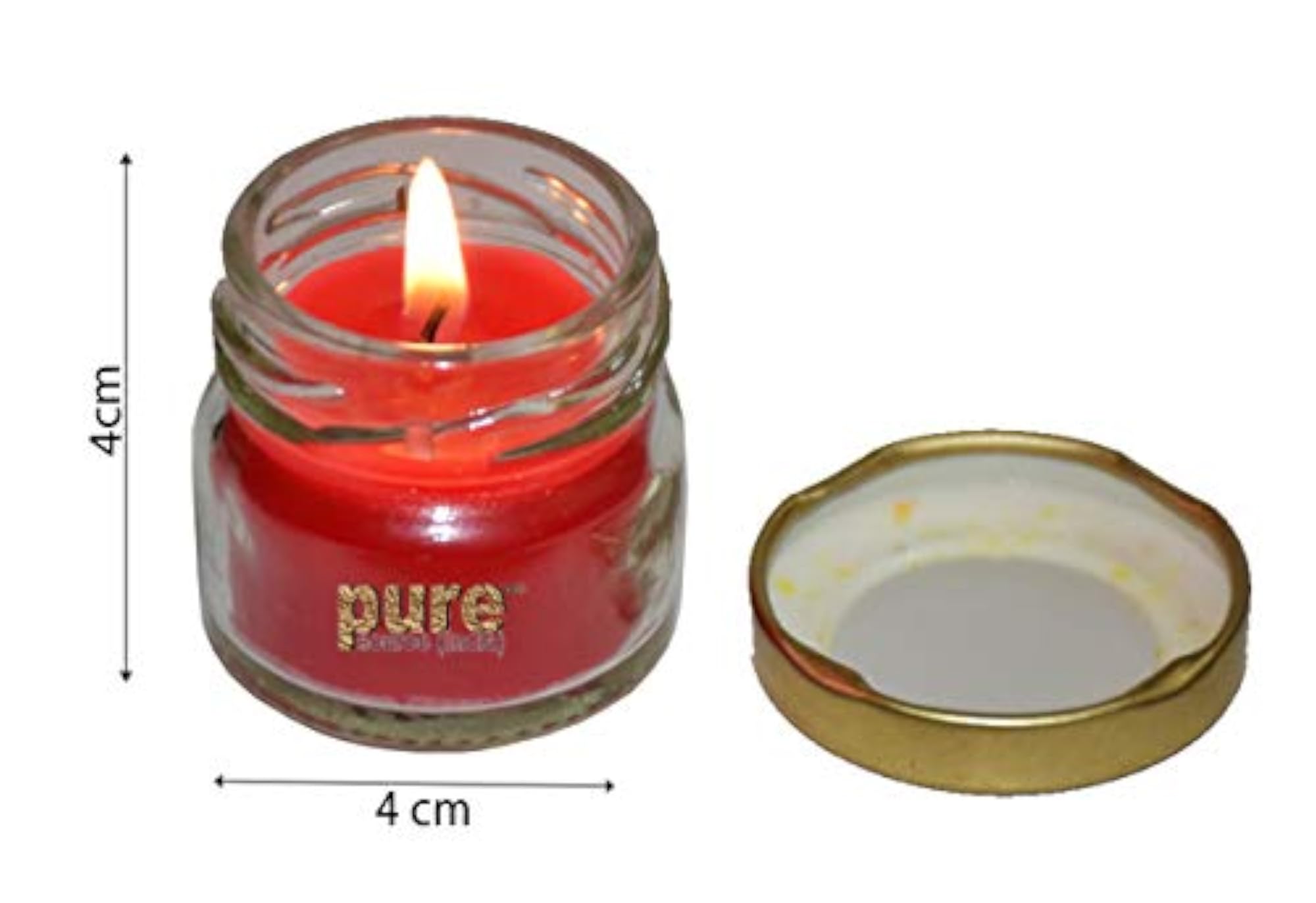 Soy Wax Scented Mini Jar Candle Set