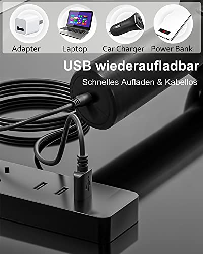 Jooayou Handstaubsauger Akku, 7000Pa Kabelloser Staubsauger 300g Leicht Autostaubsauger 4000mAh Li-Ionen Akkusauger… - Image 5