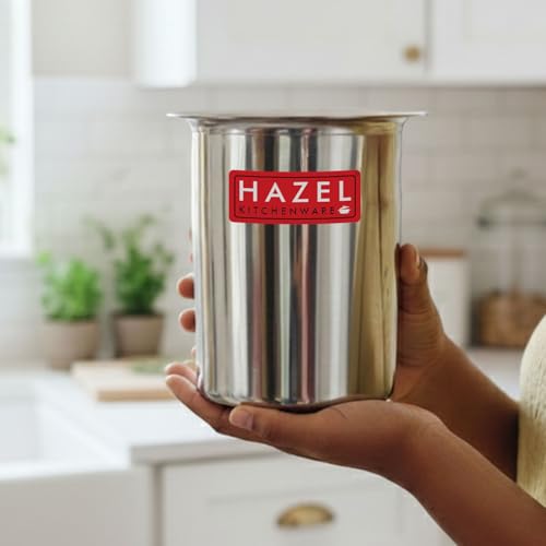 Image of HAZEL Stainless Steel Milk Pot with Lid 1050 ml | Milk Boiler Container | Milk Boiling Vessel Gunj for Kitchen Milk Pot