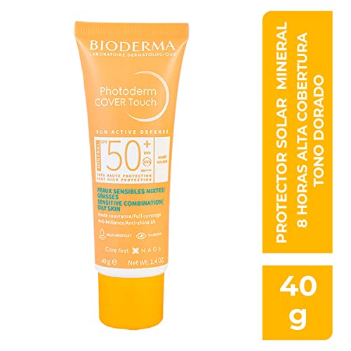 Photoderm Cover Touch Fl Dourado 50+, Bioderma, 40 Ml