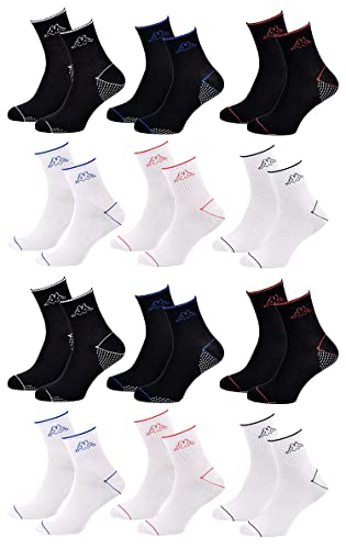 OZABI - Chaussettes Homme QUARTER KAPPA Lot de 12