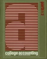 College Accounting 9th (ninth) edition (Authors) Carson, A B; Carlson, Arthur E; Boling, Clem (1972) published by South-Western Publishing Co [Hardcover] B00A5K6KE0 Book Cover