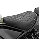 Motorrad-Sitzbezug für Fahrersitz, vorne, für Rebel CMX 500, 300, CMX500, CMX300, CM, CM500, CM300 (2017, 2018, 2019, 2020, 2021, 2022, 2023, 2024), Solo-Soziussitzpolster, Solo-Set (Fahrer schwarz)