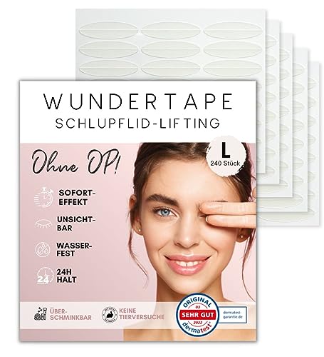 Schlupflider Tapes Welche Sind Die Besten Mit Schlupflider-Tapes in Rekordzeit zu straffen Augen | Wunderweib