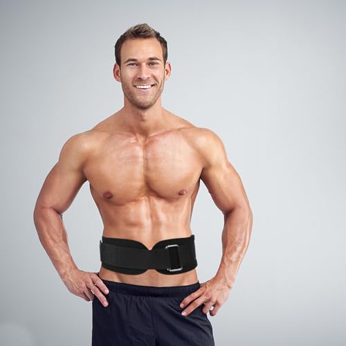 Faja lumbar para levantamiento de pesas, soporte de cintura transpirable miniatura 6