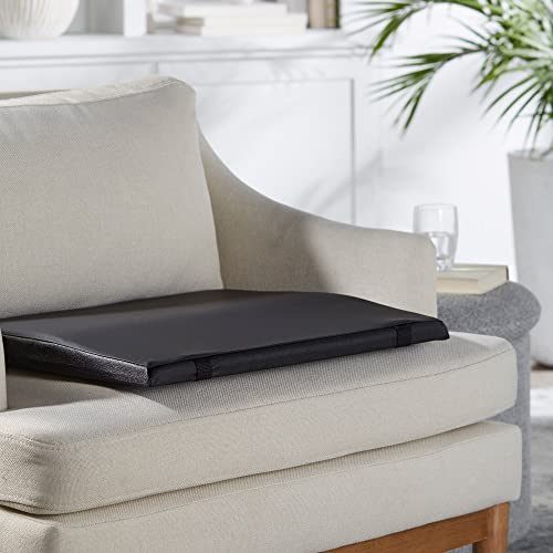 Mckesson Foam Back Support Cushion For Wheelchairs, Black, 20 In 18 In (W X D), 1 Count #TOP7