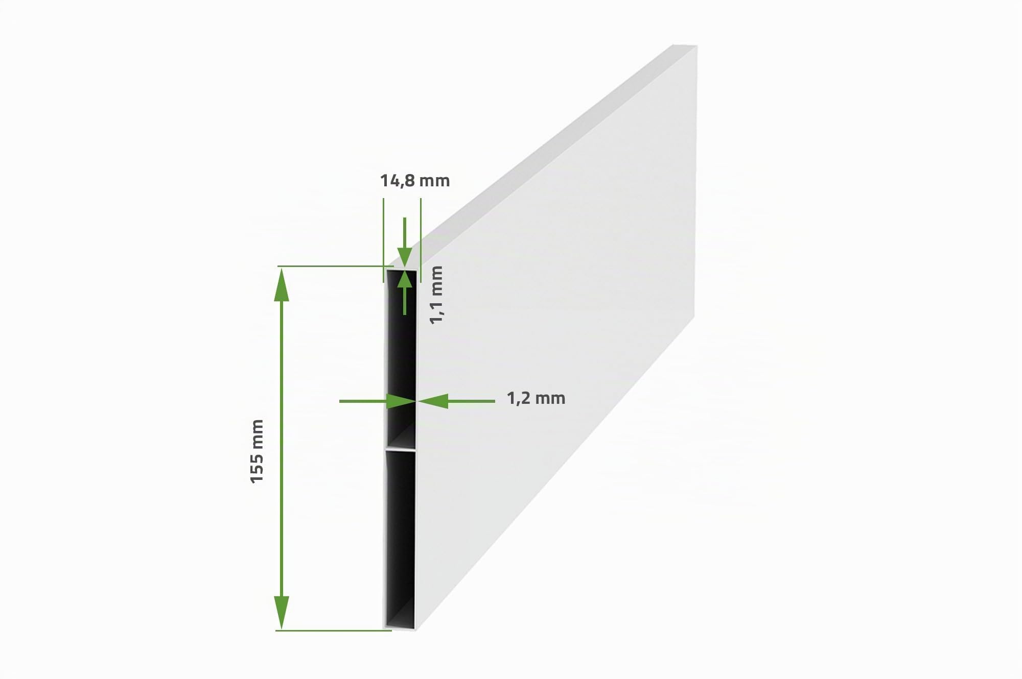 CASANOOV Portail Battant Aluminium VOGEL 3m H140cm Blanc - Jardin Ajouré Double Vantaux Aluminium - Résistant Vent Anticorrosion - Portail Extérieur Élégant Kit Complet