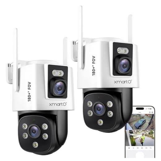 xmartO 6MP 2-in-1 WiFi Security Camera