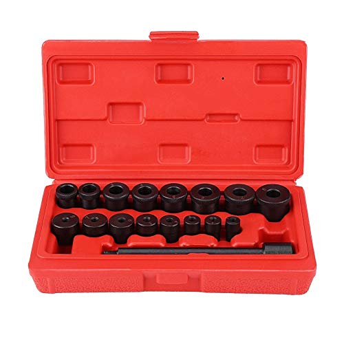 KSTE Centraggio Frizione Kit, 17pcs centraggio Mandrino Frizione Tool Kit Frizione Installazione Strumento Giunto Spine Set